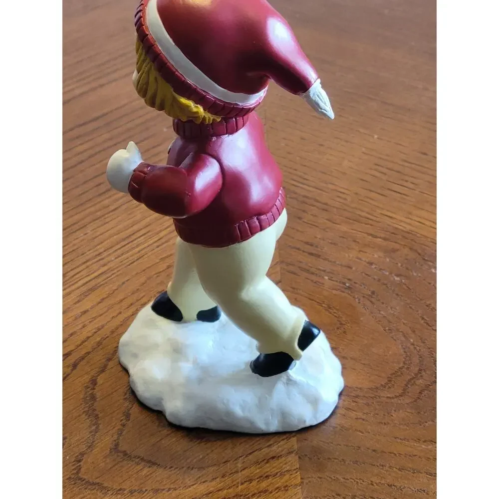 Campbell's Winter Fun Vintage 1997 Danbury Mint Campbell Kids Resin‎ Figurine